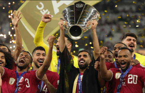 아시안컵 결승에서 개최국 카타르가 우승을 차지했다.