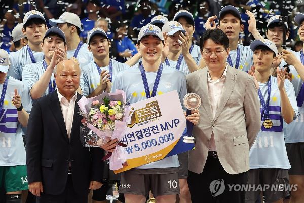 챔피언결정전 MVP 정지석 (사진 출처: 연합뉴스)