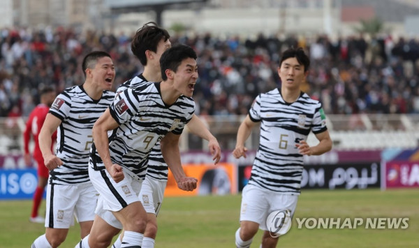 조규성, 선제골의 주인공은 나야 나 (사진 출처: 연합뉴스)