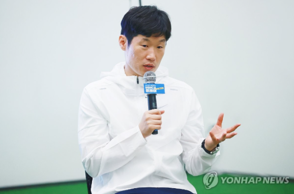 박지성이 말하는 축구 (사진 출처: 연합뉴스)