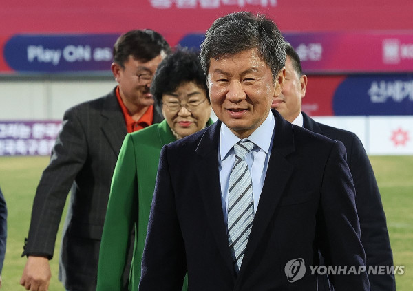 정몽규 축구협회장(사진 출처:연합뉴스)