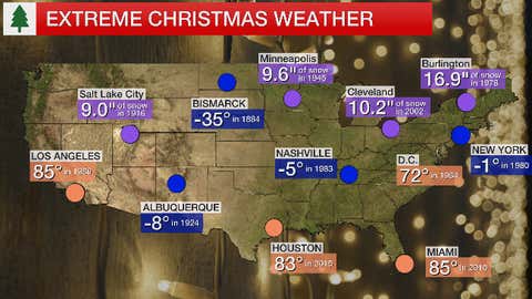 올해 텍사스는 이례적으로 더운 크리스마스를 보내고 있다.