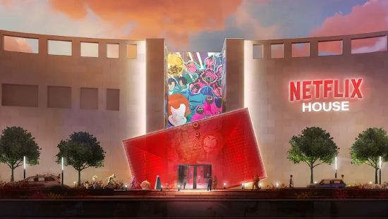 넷플릭스가 2025년 말, 갤러리아 달라스에 몰입형 체험 공간 넷플릭스 하우스(Netflix House)를 개장할 예정이다. (Image: Netflix)
