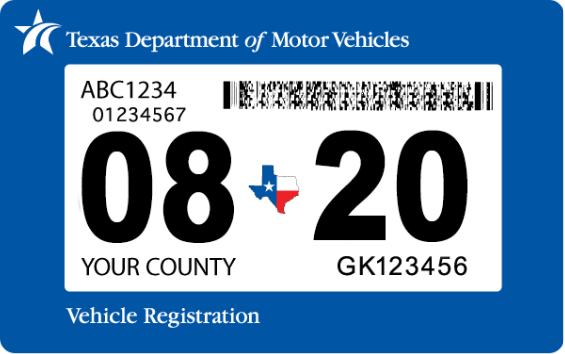 (사진 출처: Texas Department of Motor Vehicles X 캡처)