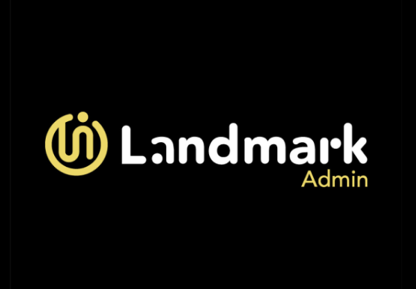 랜드마크 어드민(Landmark Admin) 로고.