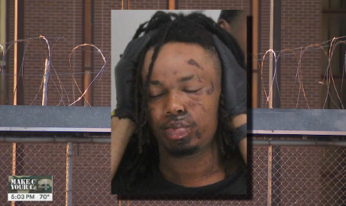 DART 열차 총격 사건의 용의자 라몬 라샤드 윈 2세가 경찰에 체포됐다.[사진 출처: fox4news캡처]