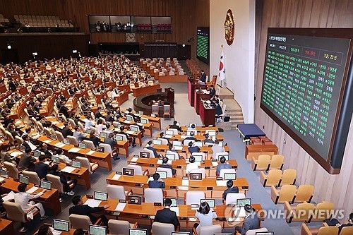 더불어민주당이 역점적으로 추진해온 상법 개정안이 3일 국회 본회의를 통과했다.(사진 출처:연합뉴스)