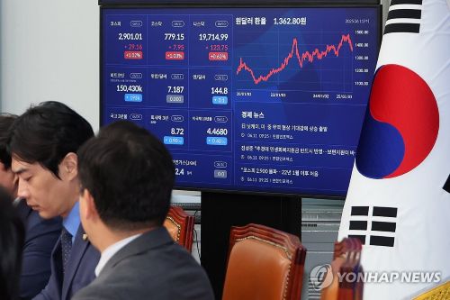 코스피가 새 정부 출범 이후 정책 기대감에 힘입어 11일, 3년 5개월 만에 2,900선을 돌파했다.(사진 출처:연합뉴스)