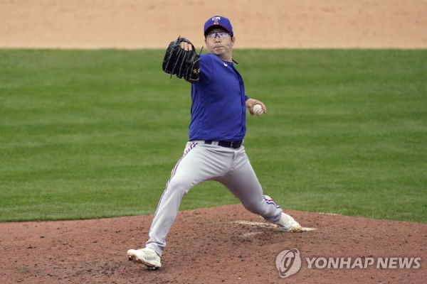 14일 밀워키를 상대로 2이닝 무실점 역투한 양현종 (사진 출처: 연합뉴스 /AP)