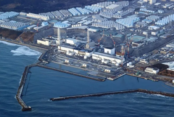  후쿠시마현에 위치한 후쿠시마 다이치 원자력발전소 전경. 
