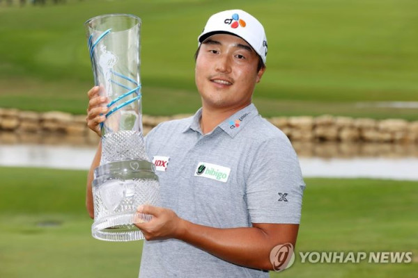 이경훈, AT&#038;amp;T 바이런 넬슨 우승…한국인 8호 PGA 투어 챔피언 [사진 출처: AFP / 연합뉴스]