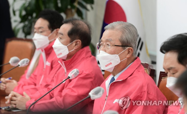 국민의힘 김종인 총괄선대위원장 (사진 출처: 연합뉴스)