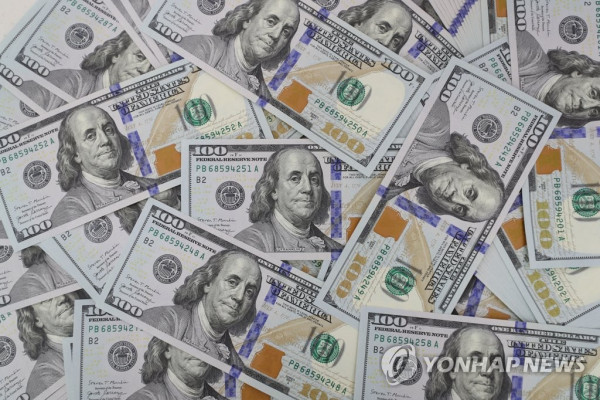 달러화 지폐 (사진 출처: 연합뉴스)