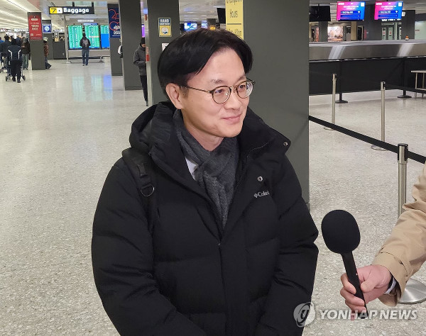 급거 미국을 방문한 김정관 산업장관 [사진 출처: 연합뉴스]