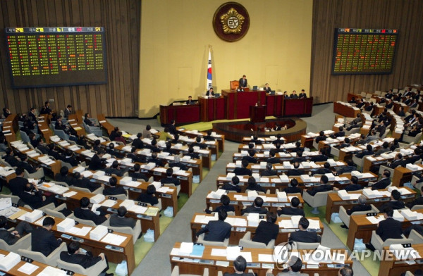 국회는 10일 본회의에서 총지출 673조3천억 원 규모의 2025년도 예산안을 통과시켰다.