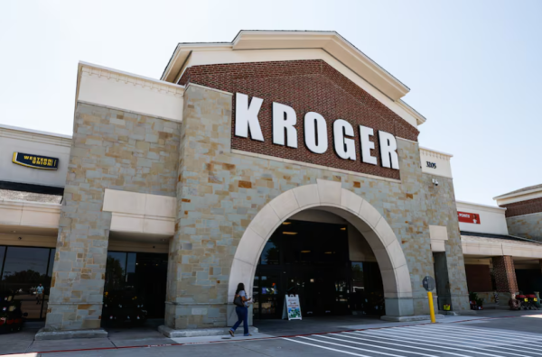 미 최대 슈퍼마켓 체인인 크로거(Kroger) (출처:  Dallas Morning News)