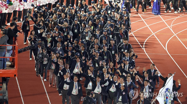 재미국대한체육회가 이끈 미국 선수단이 제105회 전국체전에서 해외동포 경기 4회 연속 종합 우승(100회, 103회, 104회, 105회)이라는 쾌거를 이뤘다.