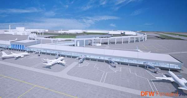 달라스 포트워스 국제공항(DFW)과 아메리칸 항공이 약 40억 달러 규모의 터미널 F 확장 계획에 합의했다.