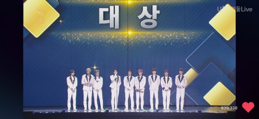 제31회 하이원 서울가요대상,  대상 수상한 NCT 127 (사진 출처: 연합뉴스)