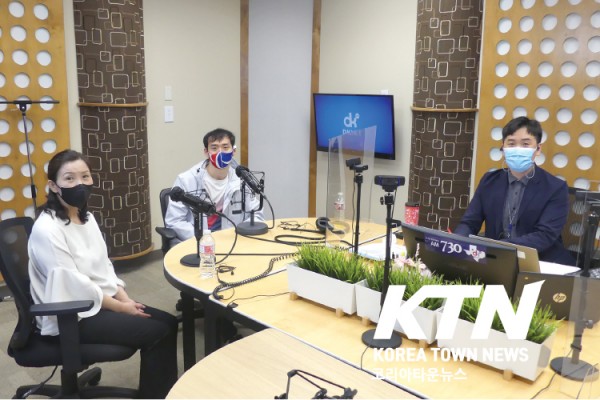 조원상 선수와 그의 어머니 김미자 씨가 AM730 DKNET 라디오 달라스 라이프에 나와 계획을 전했다.