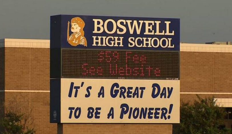 포트워스 보스웰(Boswell) 고등학교 (사진 출처: 달라스 모닝 뉴스 캡처)