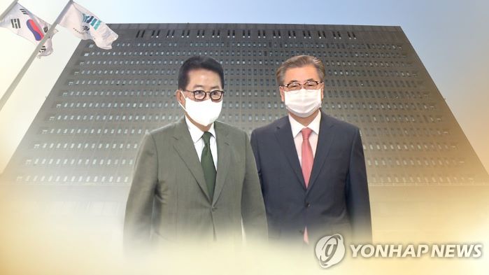 박지원·서훈 전 국정원장(왼쪽부터) (CG) (사진 출처: 연합뉴스)