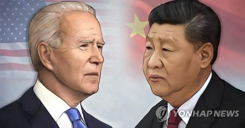 바이든 미국 대통령 - 시진핑 중국 국가주석