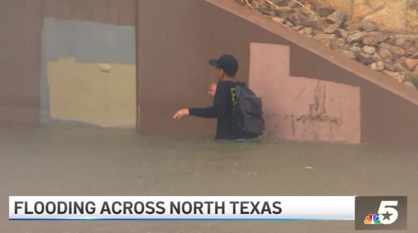 달라스 카운티가 폭우로 비상 재난 사태를 선포했다. (사진 출처=NBC5)