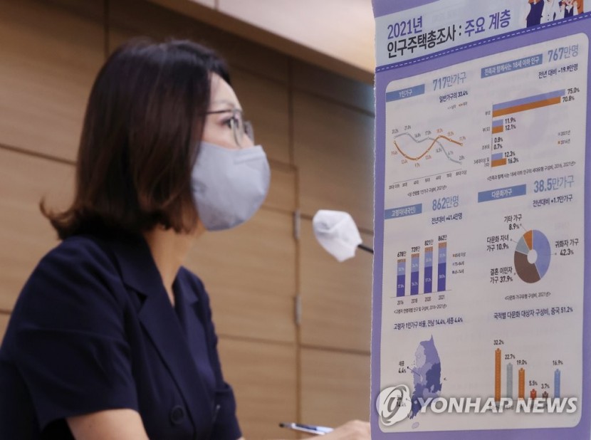 2021년 인구주택총조사 결과 발표 (사진 출처: 연합뉴스)